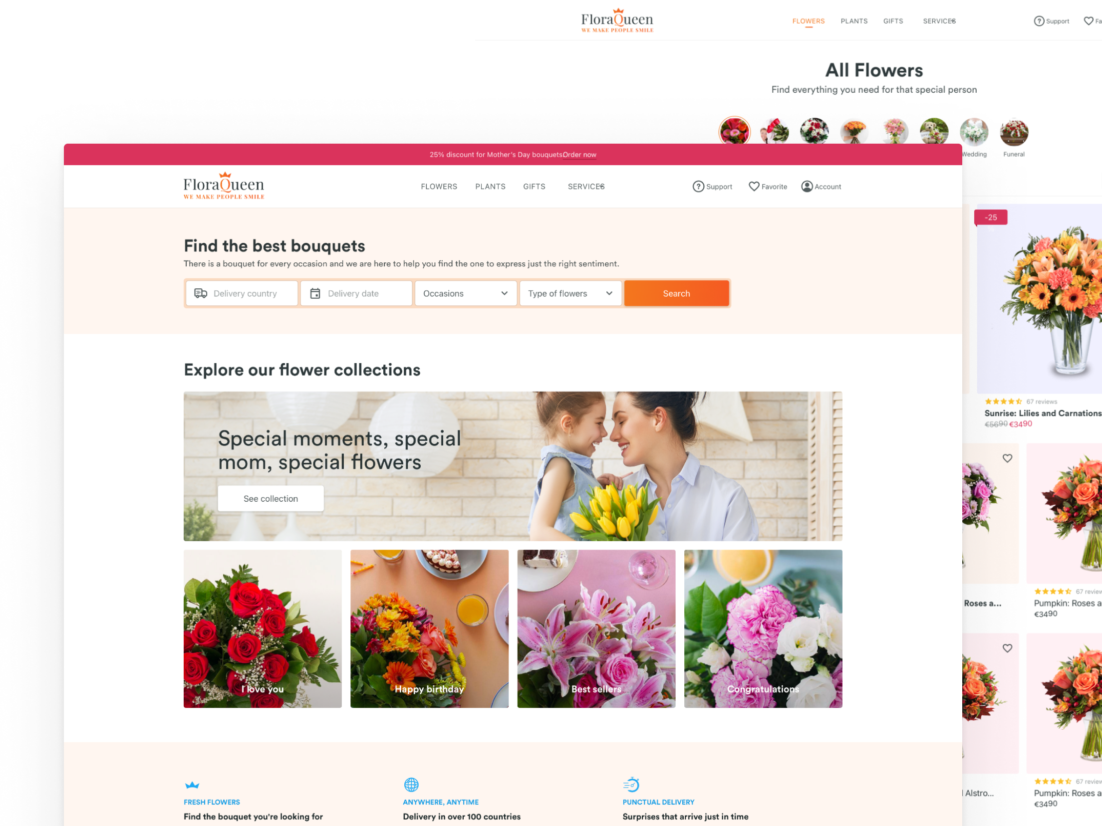 Floraqueen website